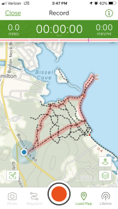 Map of Hike in Rhode Island